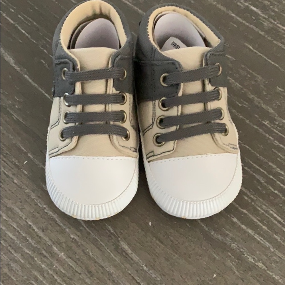 Baby boy / shoes 6-12 months Soft Canvas Cotton